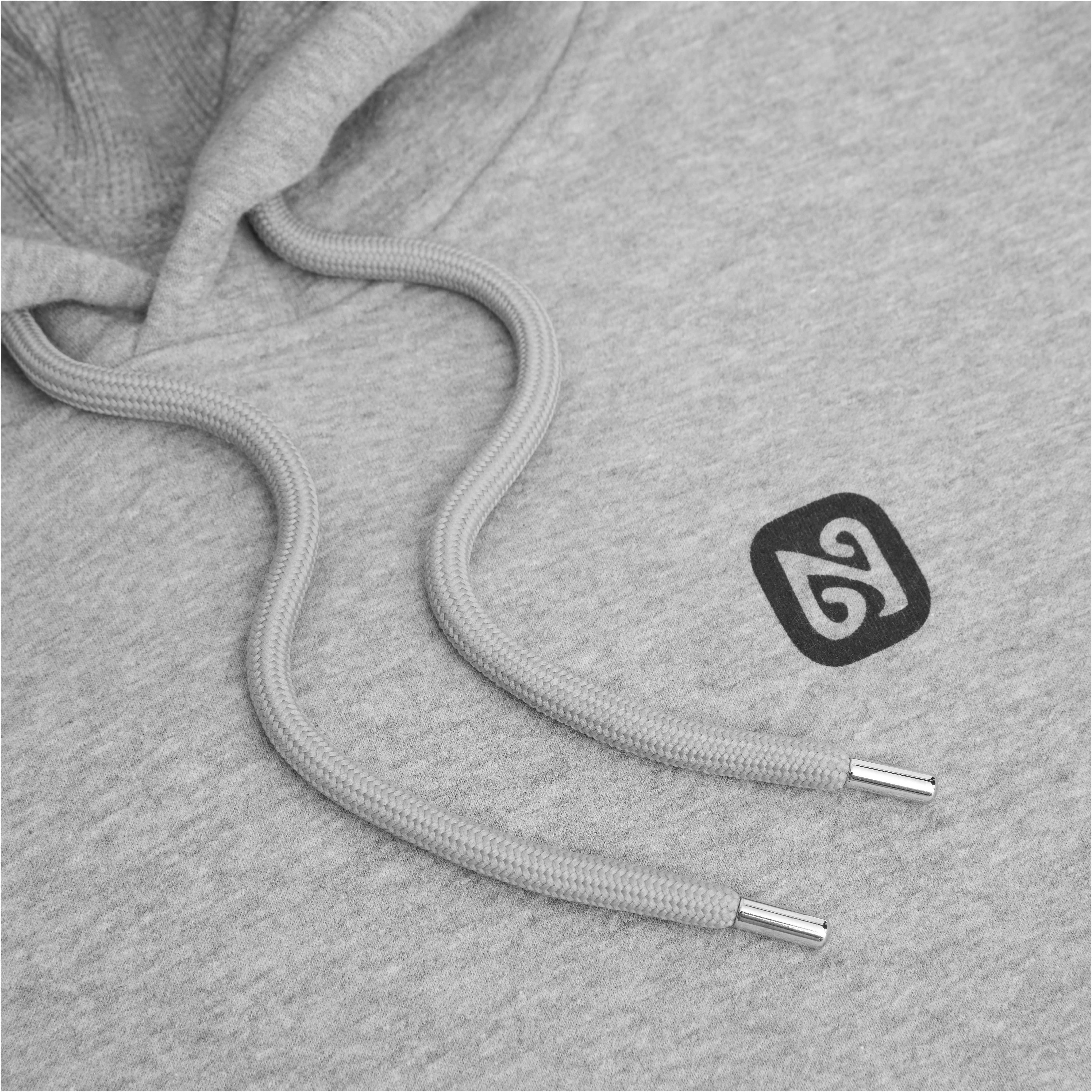 2025 Nyord Logo Hoodie AM001 - Grey Heather